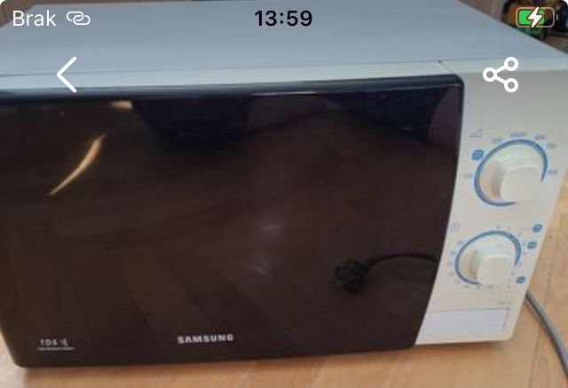Mikrofalówka  Samsung z grillem z gwaranvją rozruchową .
