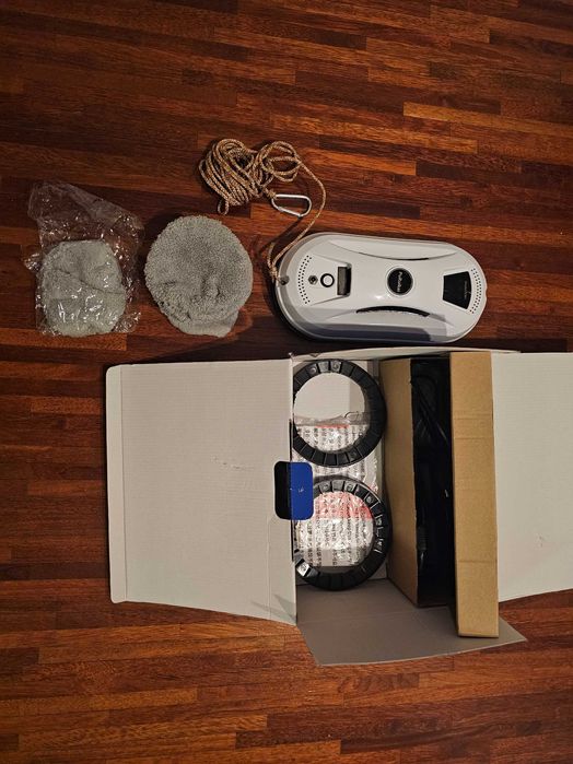 Robot do mycia czyszczenia okien szyb myjka PuRuiKai N361 zestaw