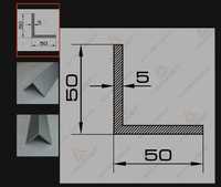 кут  алюміній кутник алюмінієвий  349 грн 50×50мм 5мм