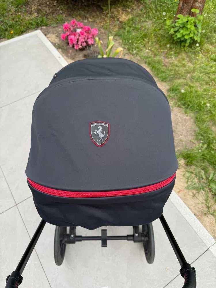 Wózek Cybex Priam Ferrari Edition Spacerówka Gondolka komplet