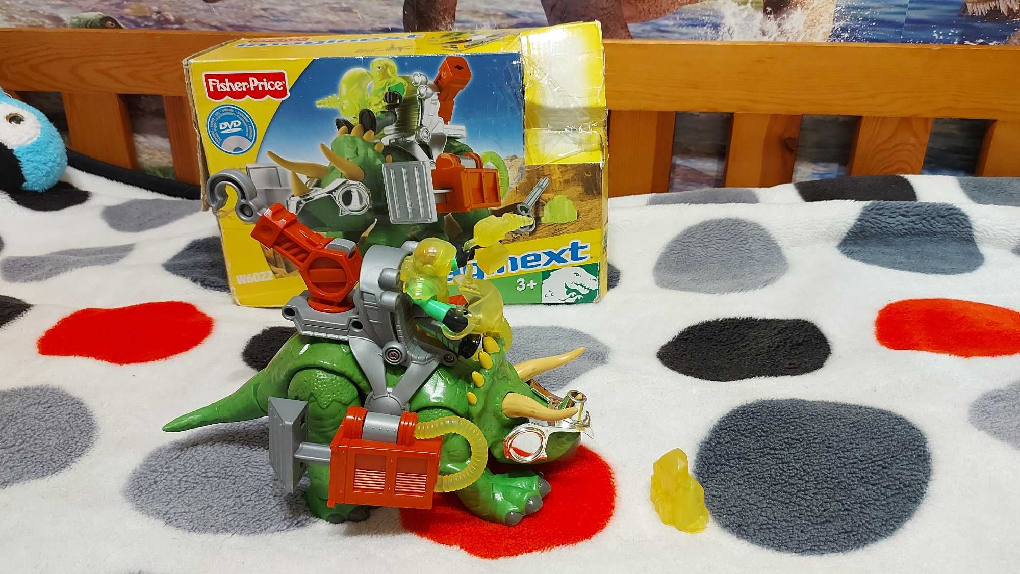 Imaginext w6022 Fisher-price dino triceratops db