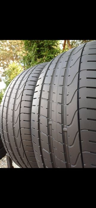 235/55/19 Sprzedam parę opon letnich Pirelli P Zero