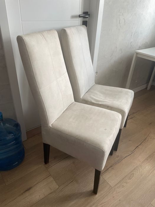 Dwa krzesła tapicerowane - tylko odbiór osobisty