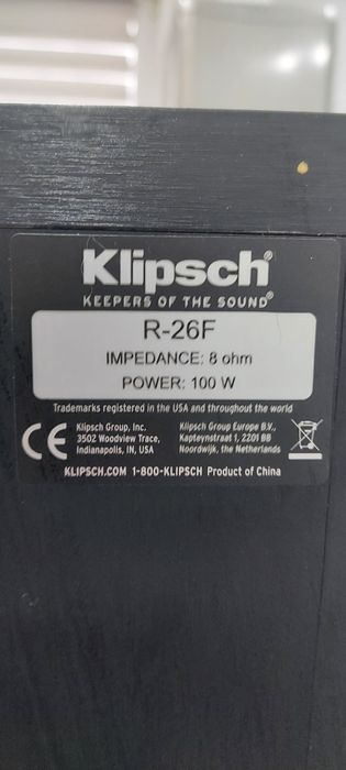 Kolumny podłogowe Klipsch r26f