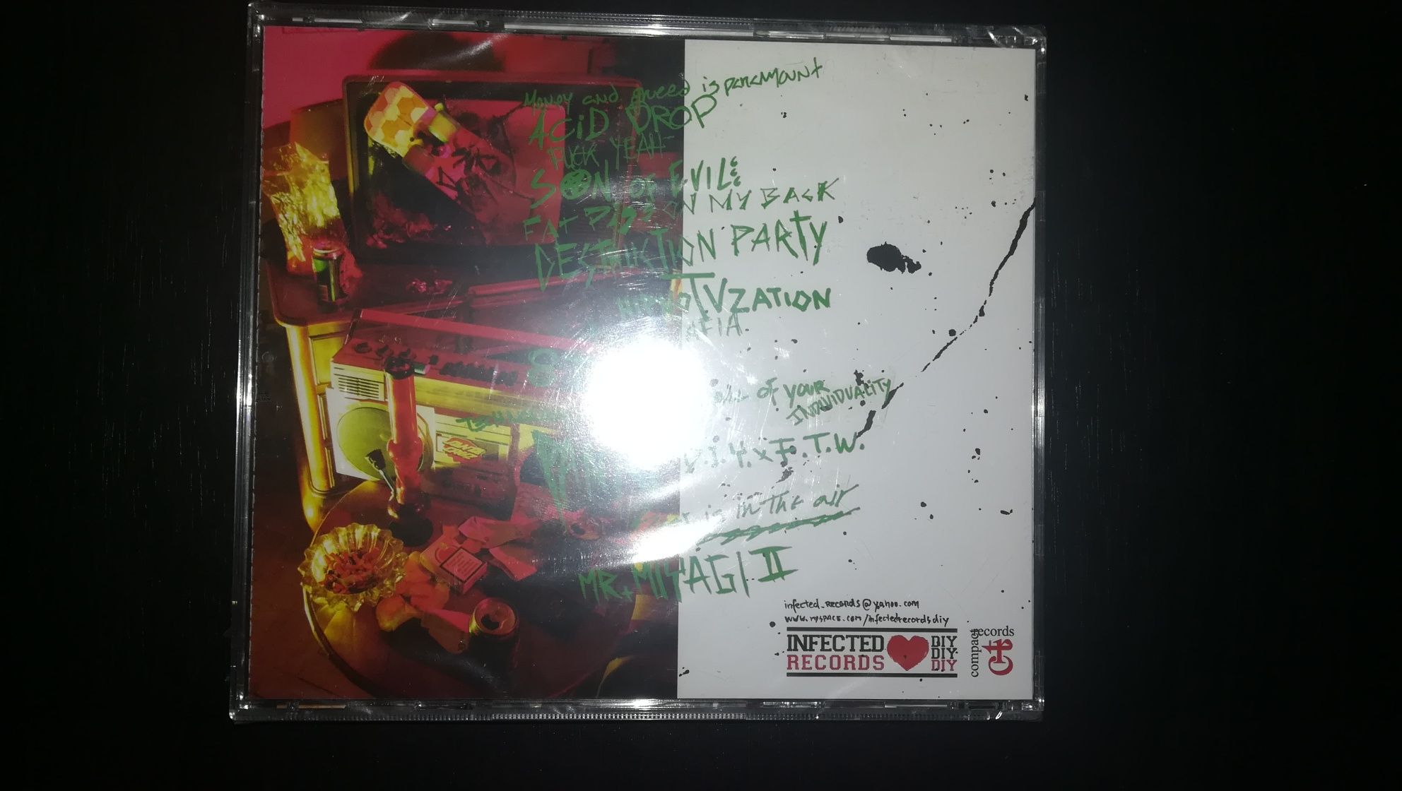 CD NOVO e SELADO - "To the Bone" de Mr. Miyagi 2010