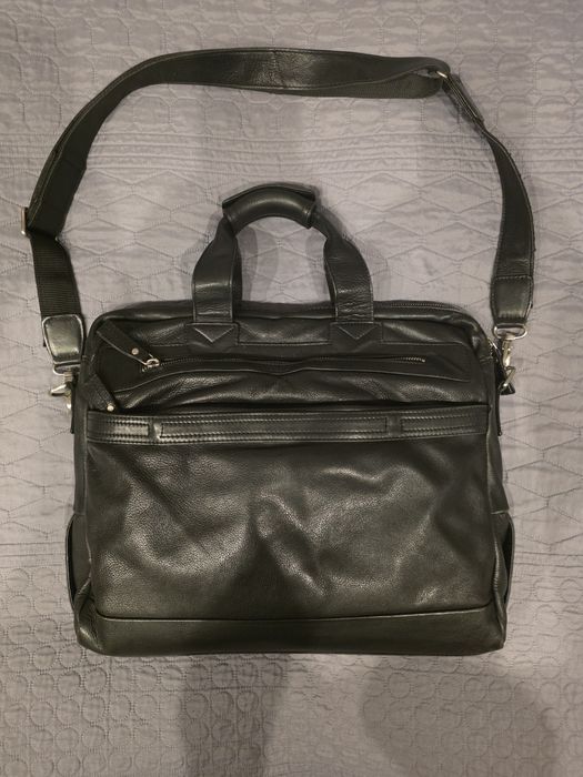 Męska torba ze skóry firmy Ochnik.