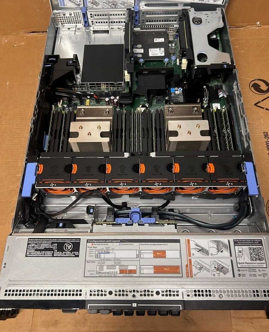Сервер Dell R730 8 x SFF 2.5
