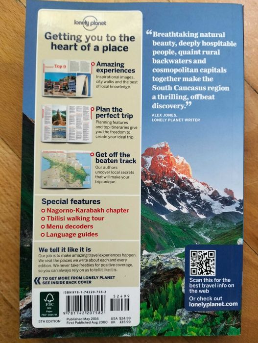 Georgia, Armenia, Azerbaijan Lonely Planet