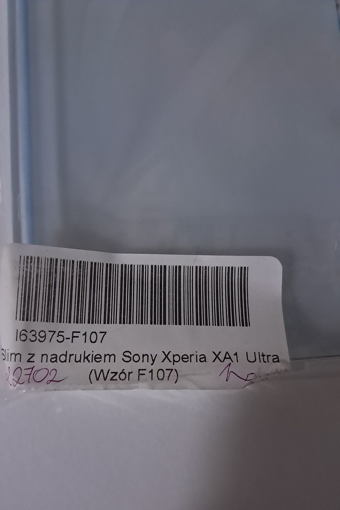 Case obudowa etui do telefonu Sony Xperia XA1 Ultra