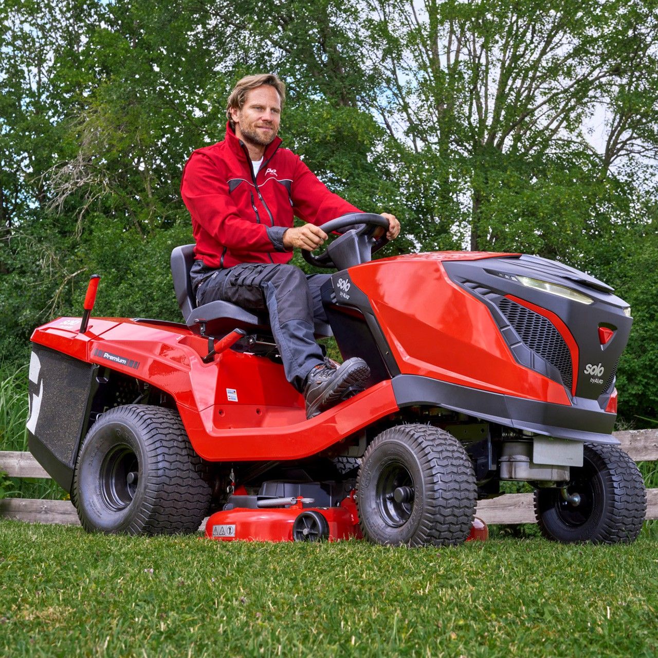 Solo by AL-KO T18-105.4 HD V2 Premium Pro - traktorek  - Promocja