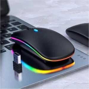 Акумуляторна мишка iMice RGB Mouse LED (перезаряжаемая мышь MacBook)