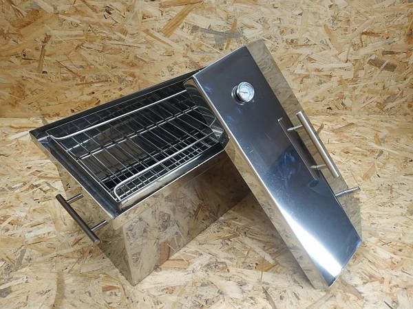 ‼️Вибір з нержавійки‼️ Коптильня коптилка для риби м'яса сала