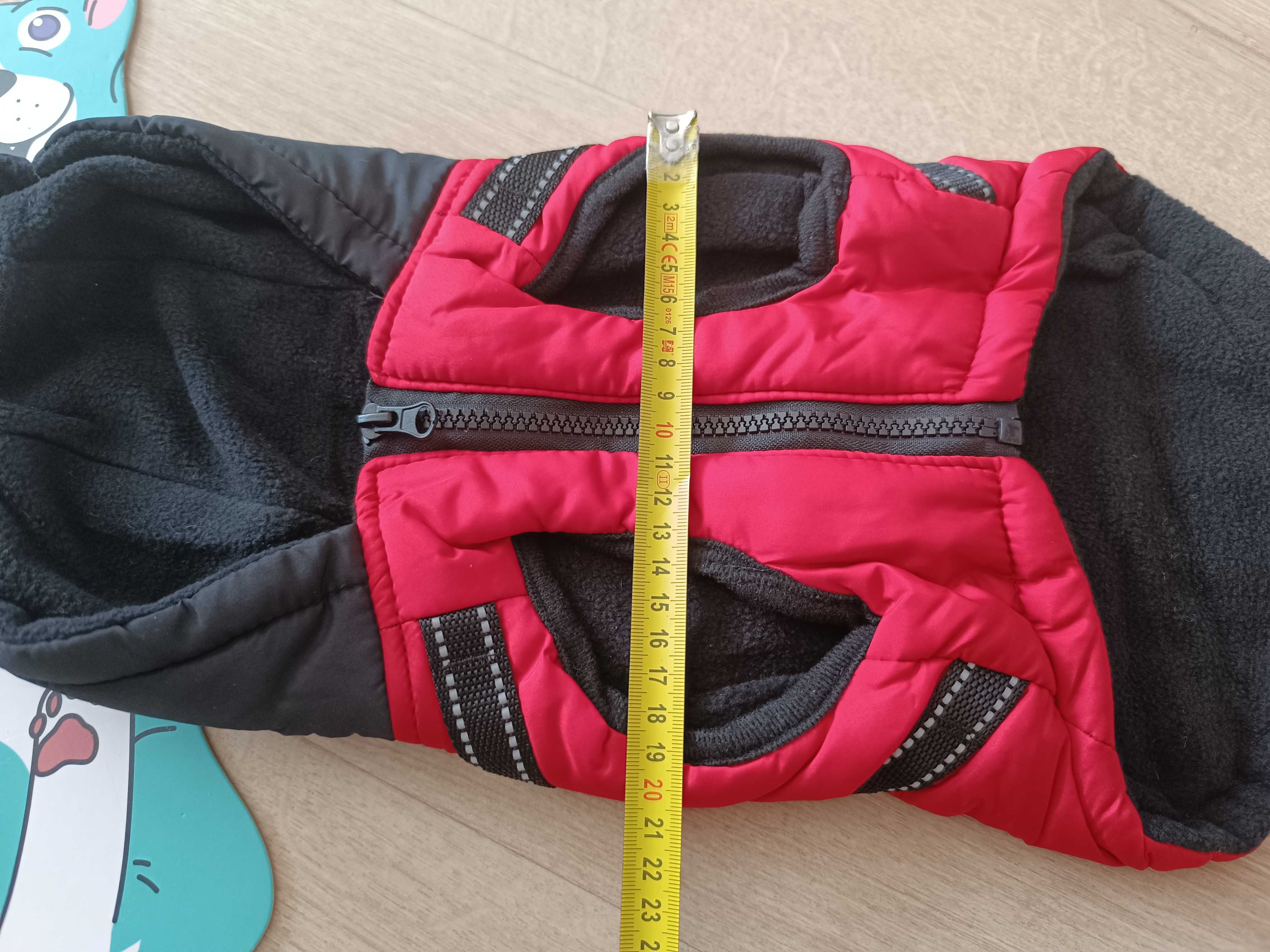 Kurtka dla psa z szelkami 30cm