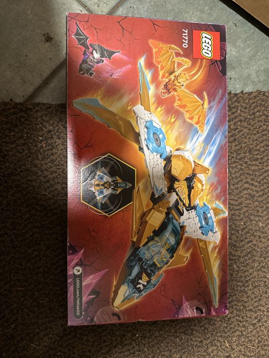 Klocki lego ninjago zane’s golden dragon jet