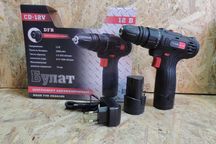 Шуруповерт аккумуляторный Булат CD-12V DFR, со съемным патроном. новый