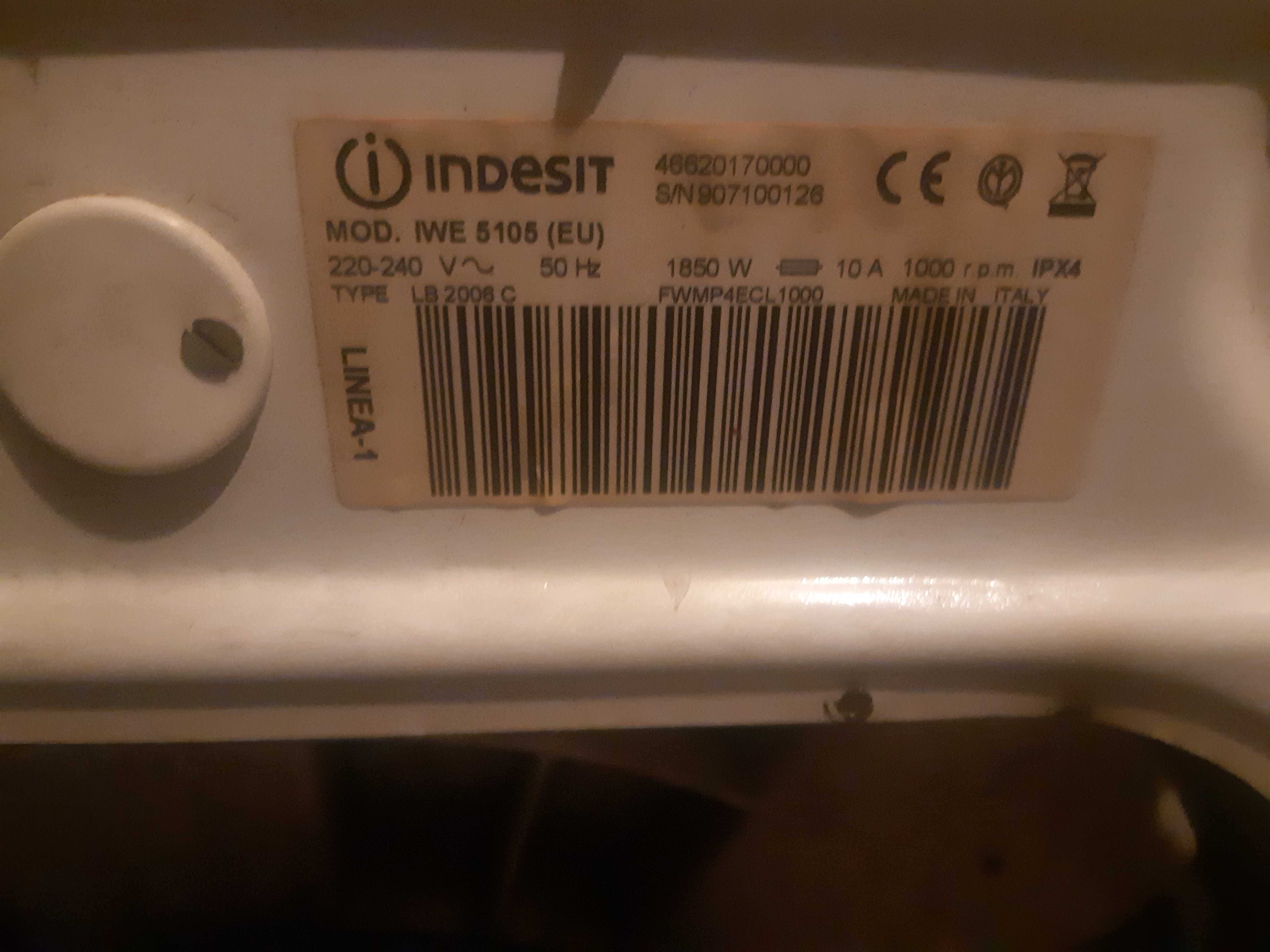 Programator do INDESIT Model: IVE 5105