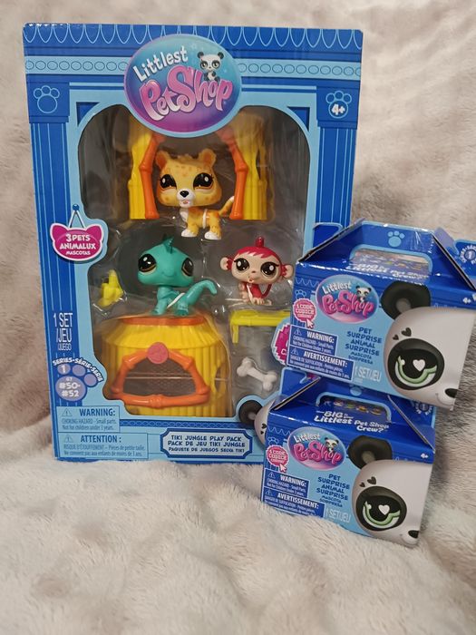 LPS Littlest Pet Shop figurki zwierząt zwierzaki figurka seria 1 nowe