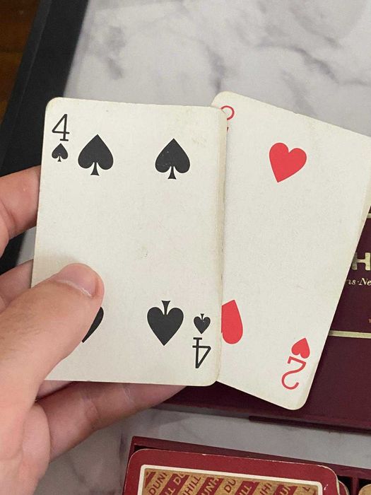 Baralhos Dunhill de Cartas com Caixa