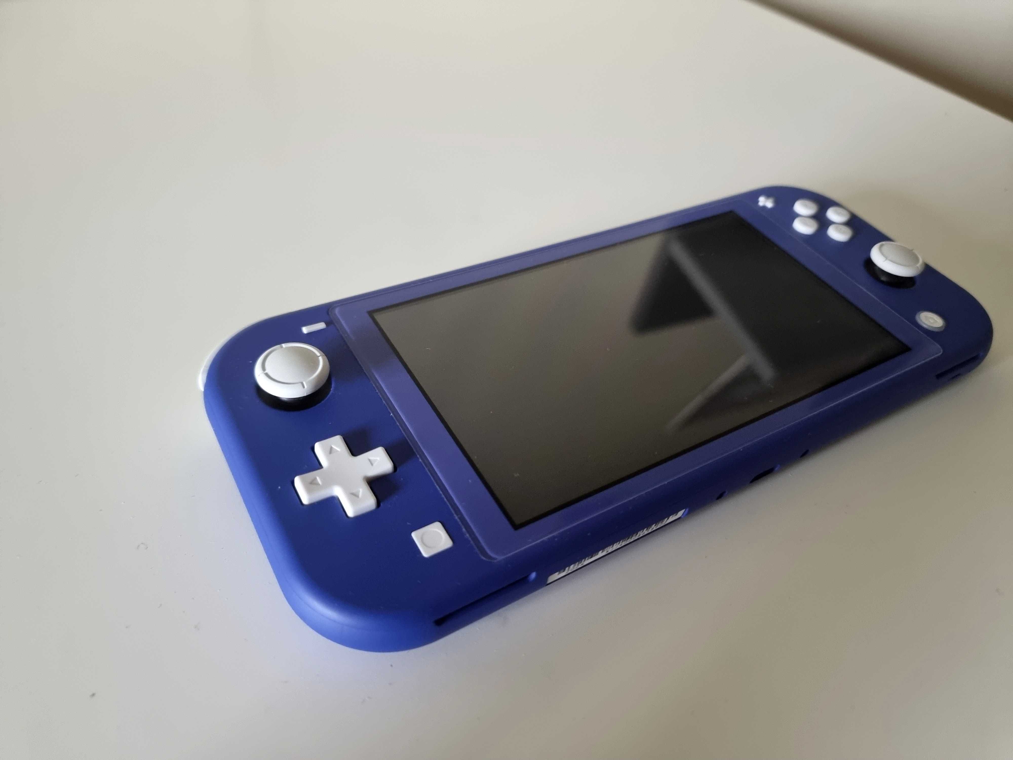Konsola Nintendo Switch Lite komplet niebieska