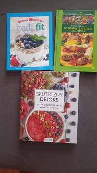 Książki skuteczny detoks bądź fit potrawy z grilla