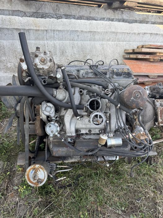 Мотор зо зіла разом із коробкою