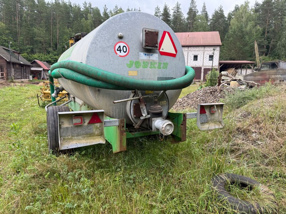 Beczkowóz Joskin zamiana