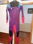 Fato bodyboard + pés de pato