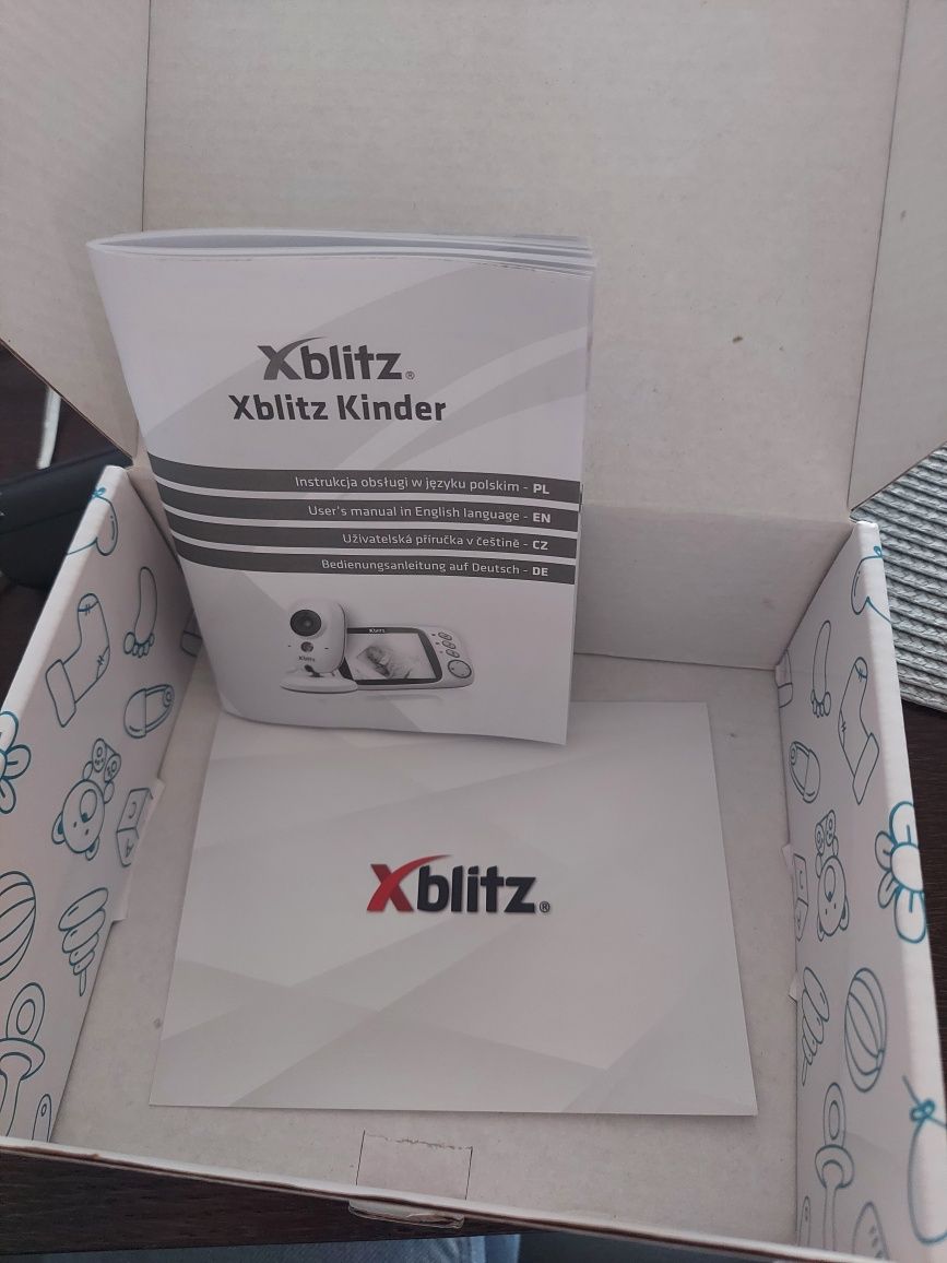 Xblitz Kinder Bezprzewodowa wideo niania z wbudowanymi kołysankami