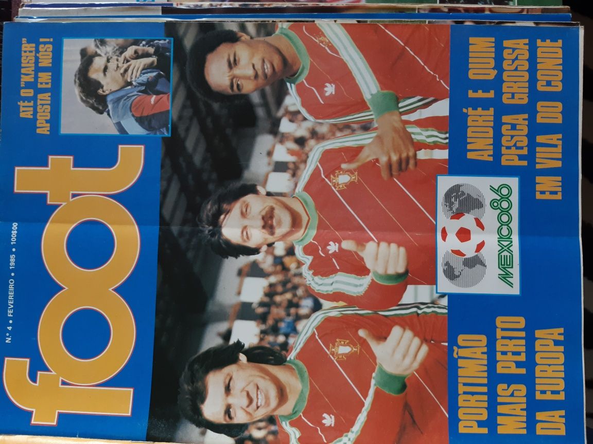 12 Revistas FOOT 1985