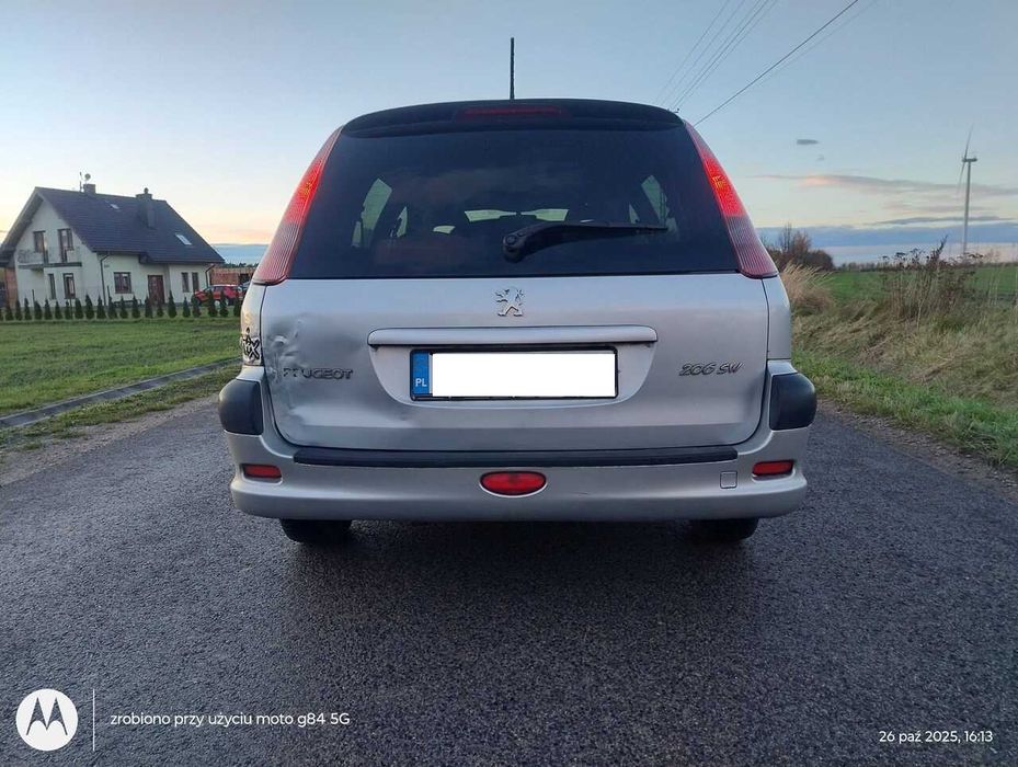 Peugeot 206 SW 1.4 HDI 2006rok