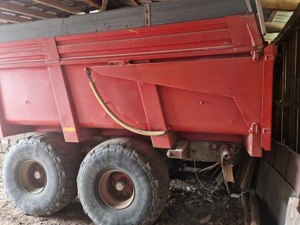 Przyczepa skorupowa brimont 16ton wywrotka tandem