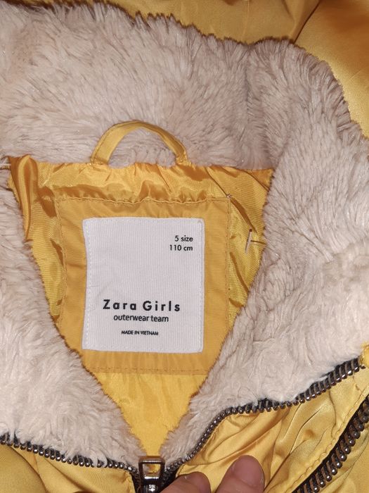 Kurtka zimowa  Zara Kids r.110 Dziewczynka
