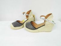 Espadryle na koturnie Way by Beppi Tk maxx 37 cyrkonie