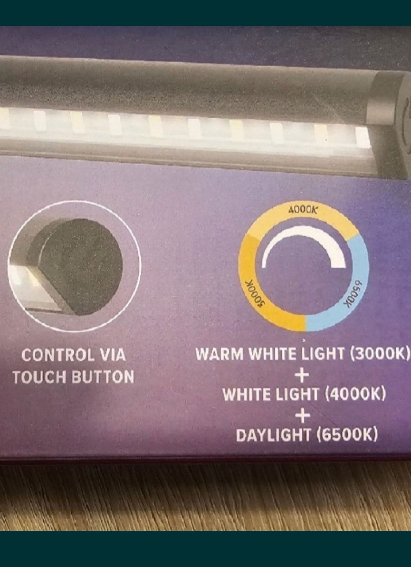 Lampka do komputera monitora laptopa LED 3tryby