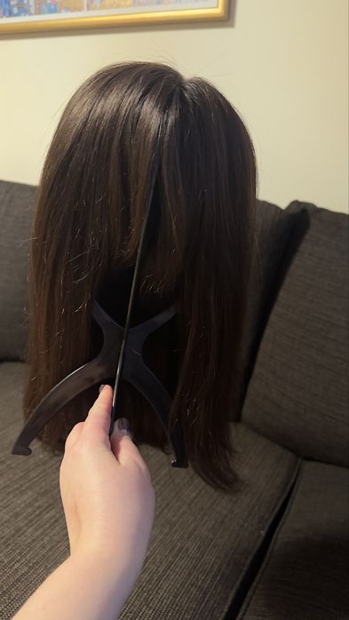 СРОЧНО Парик из натуральных женских волос НЕ ОДЕТ НИ РАЗУ