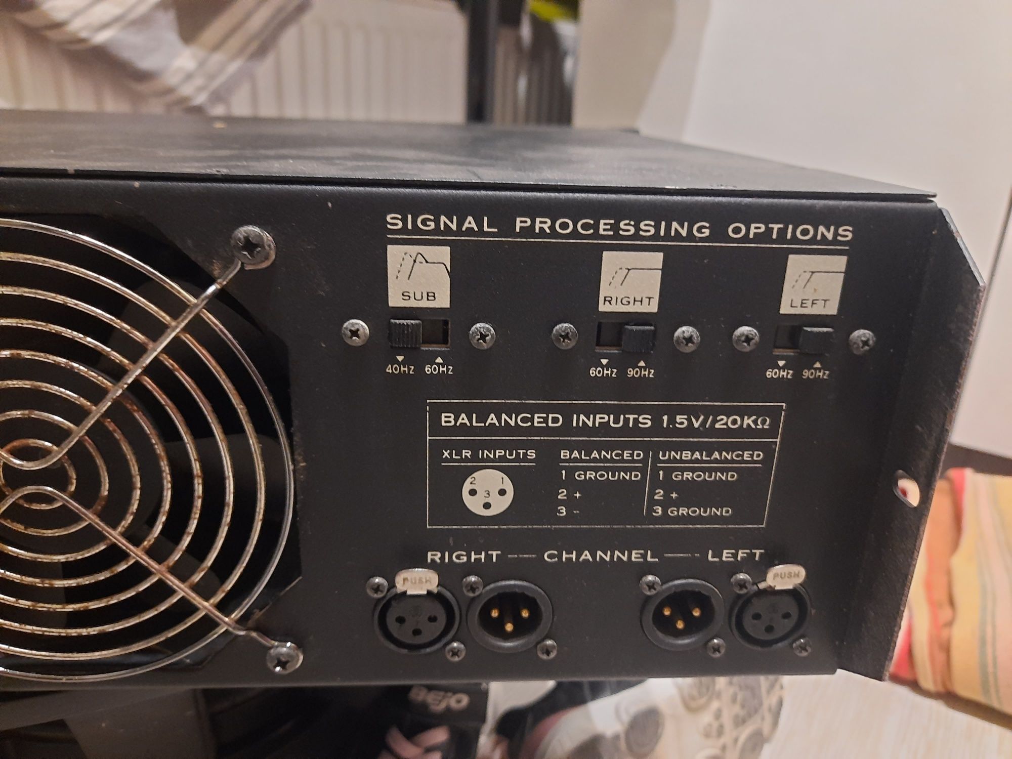 Wzmacniacz Master Audio tp1502 3 kanałowa
