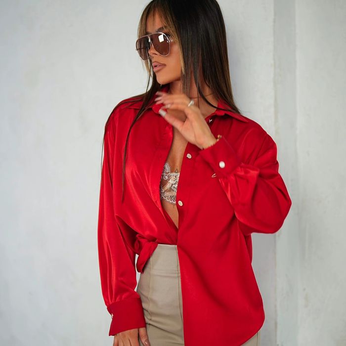 Koszula La Manuel ELEGANT czekoladowa UNI czarna czerwona beżowa