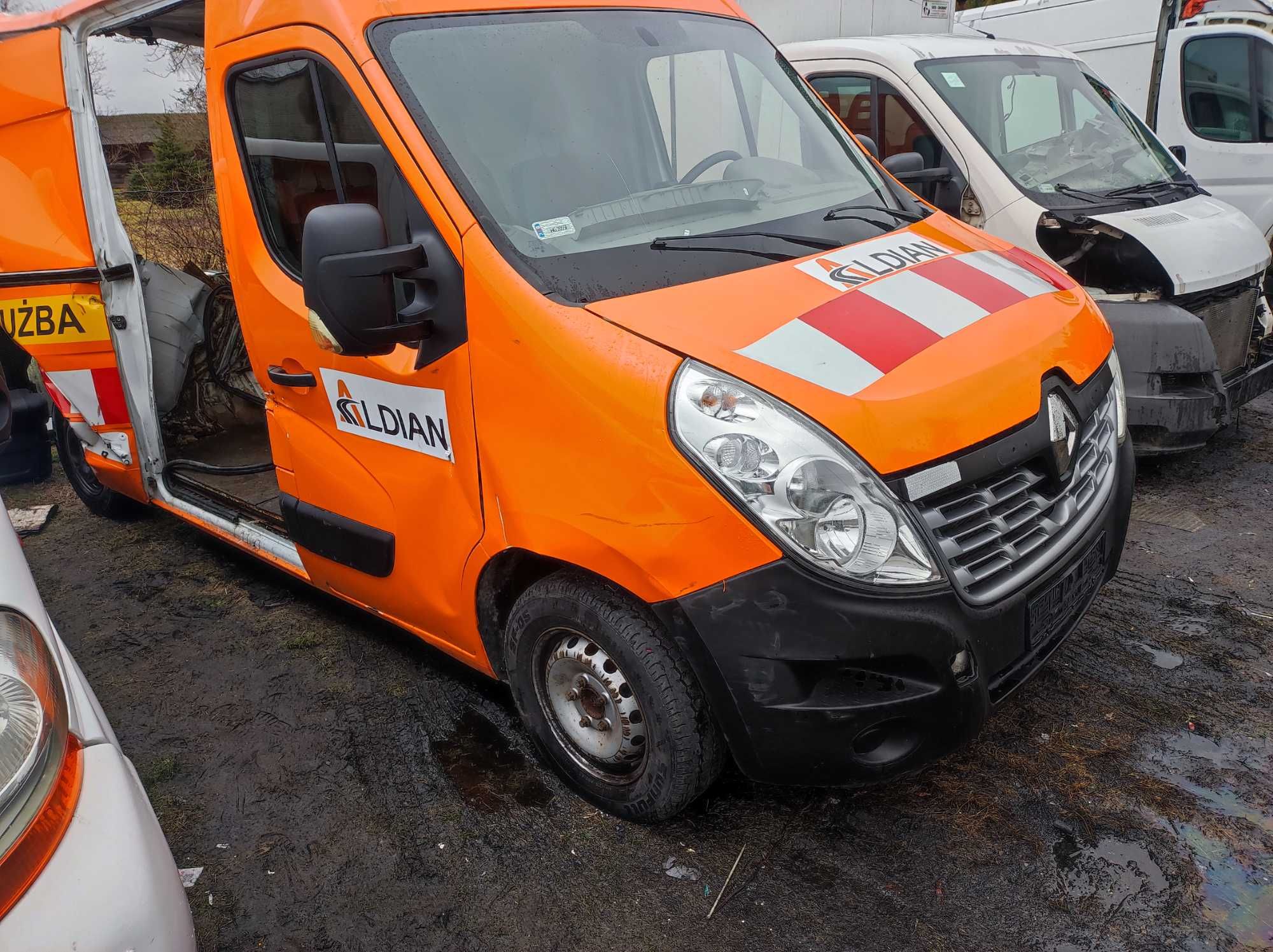 Silnik 2.3 125 KM Renault Master 3 jeszcze w aucie