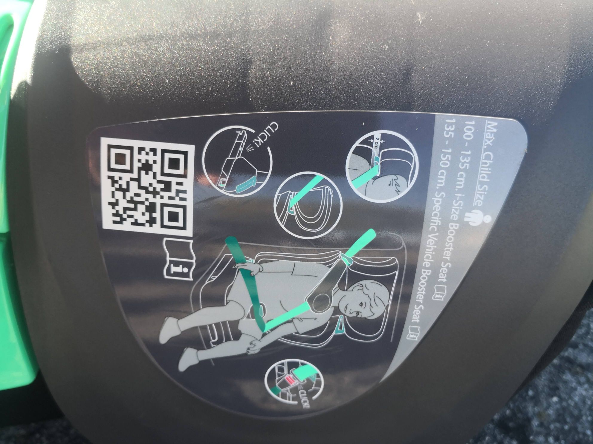 Cadeira auto com ixofix