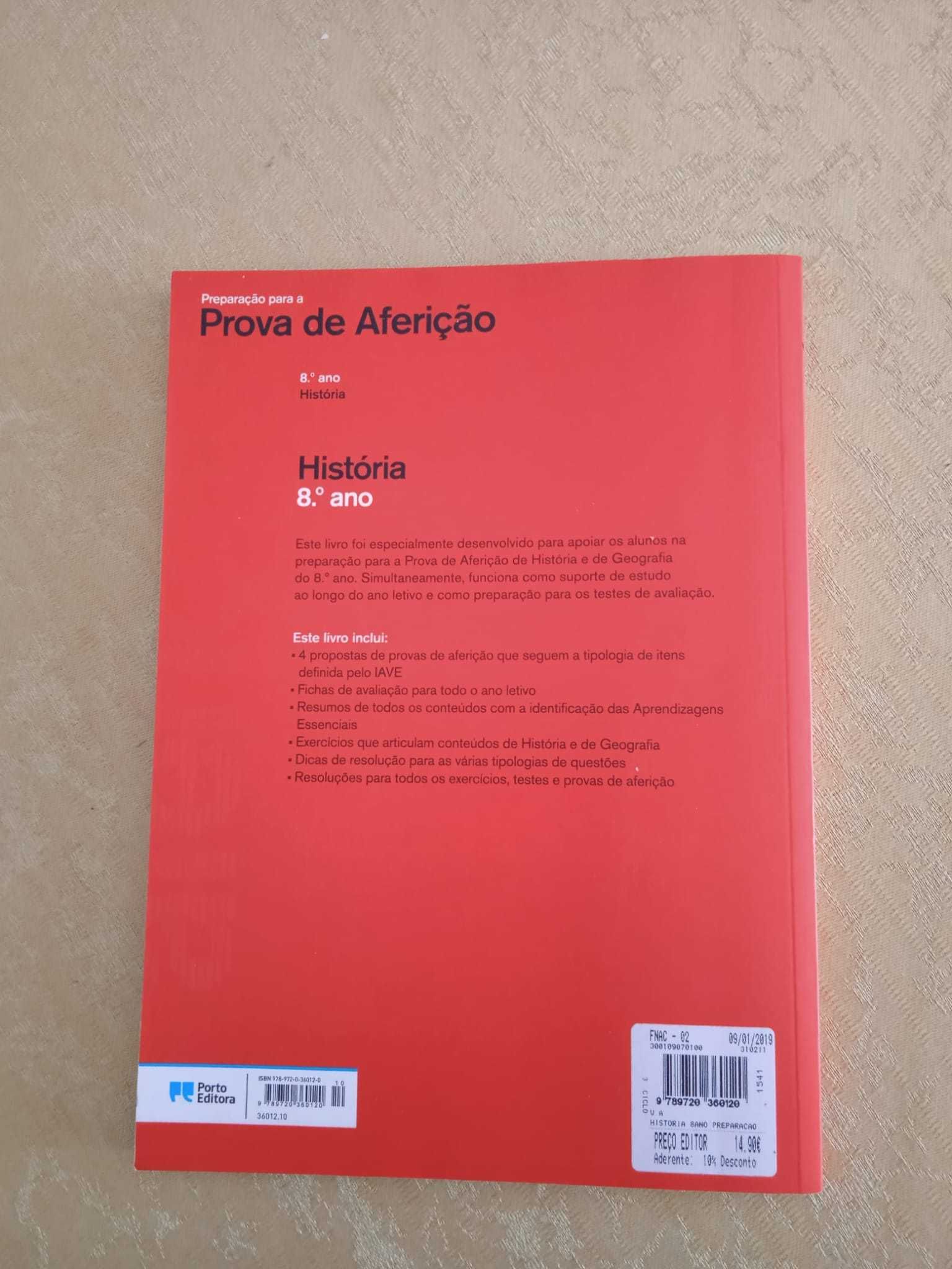 Preparação para a Prova de Aferição - história - 8.º Ano (NOVO)