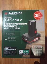 Akumulator Parkside 12v 4ah nowy