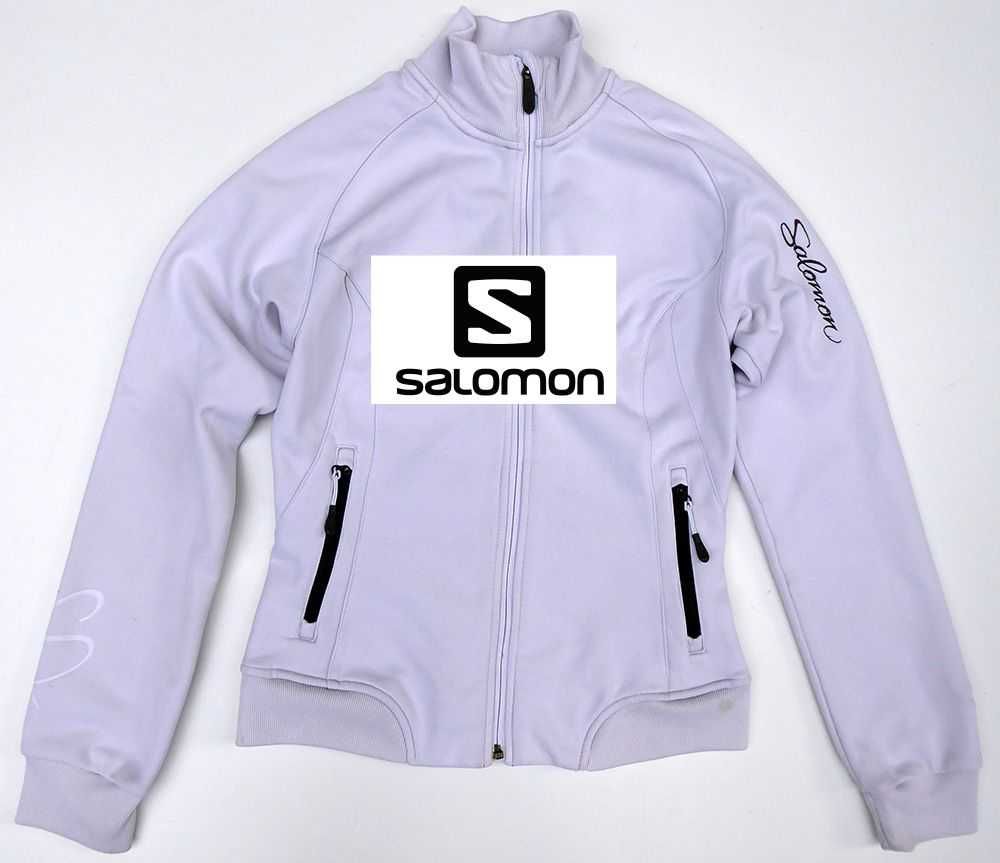 SALOMON actiTHERM biała bluza sportowa