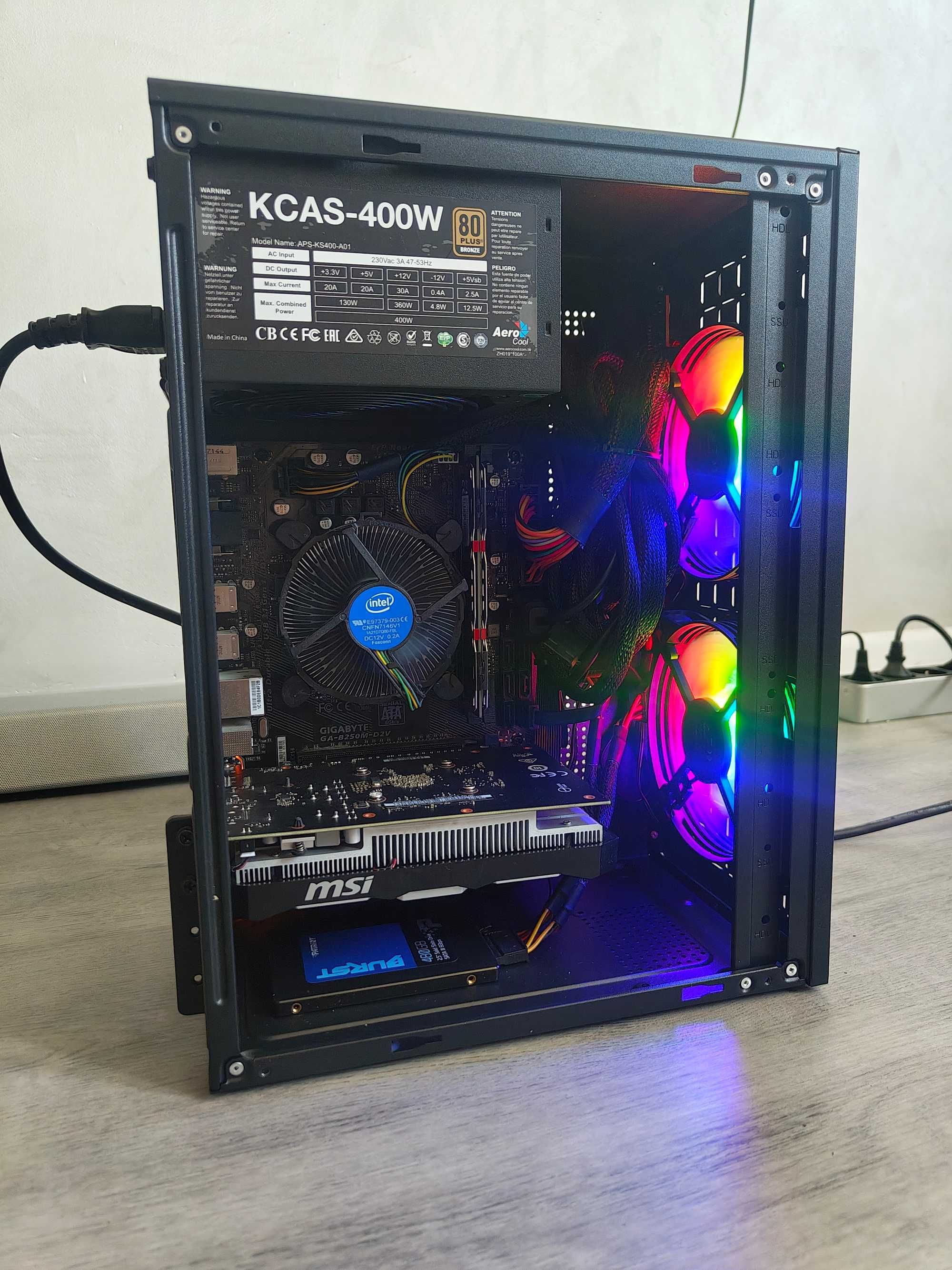 Tanie Granie Intel i5 7500 GTX 1650 4GB GDDR5 16GB RAM SSD RGB WiFi