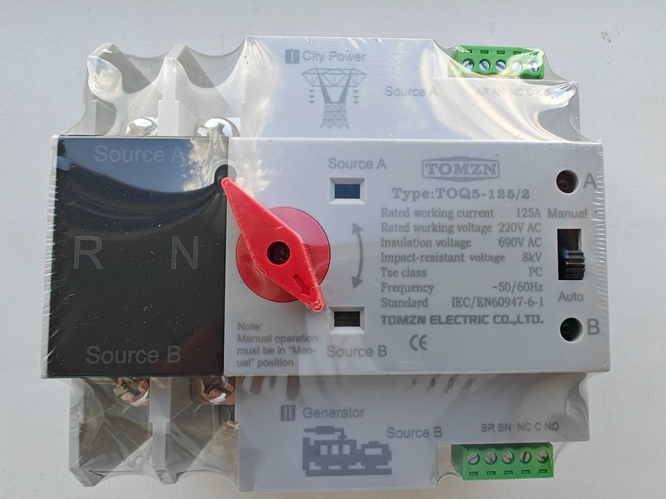 Автомат введення резерву TOMZN, GEYA, CNC, Tongou