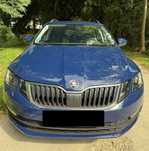 Skoda Octavia mały przebieg, dach panoramiczy, niebieski metalik