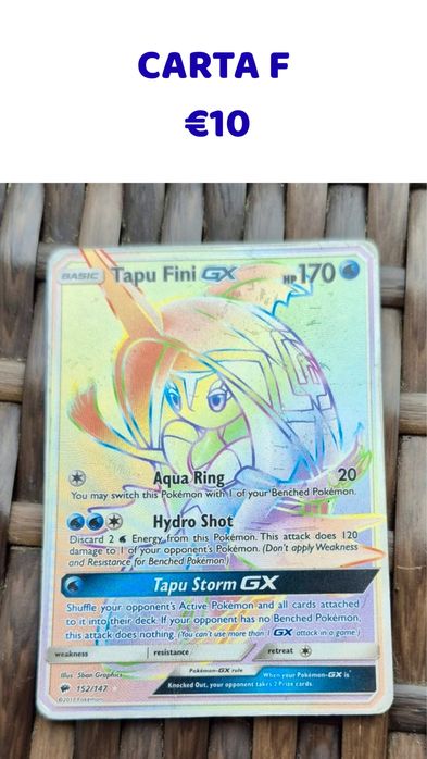 Cartas pokémon originais