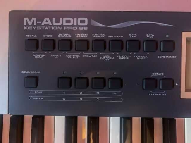 M-AUDIO KEYSTATION Pro 88 / Hammer-Action / USB MIDI Master Controller