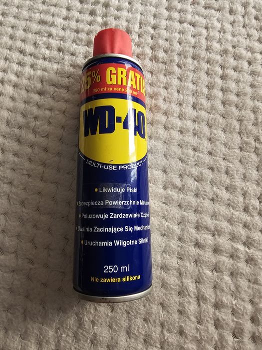 Wd 40 nie zawiera silikonu z dodatkiem 25% gratisie