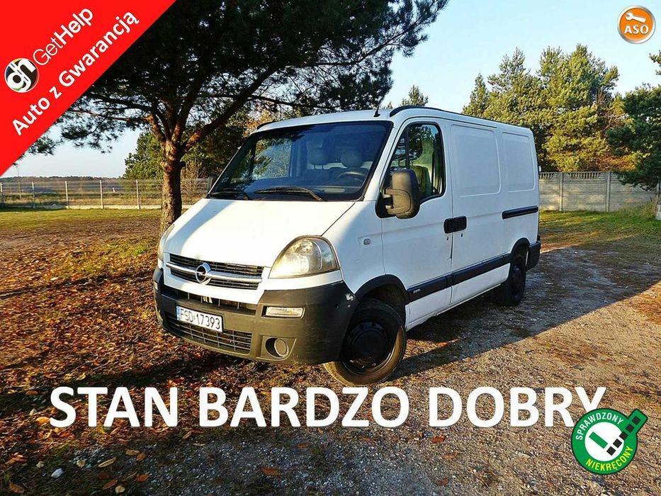 Opel Movano 2.5 D*L1H1*2xDrzwi Przesuwane*ProstaWersja*Gotowy do Pracy