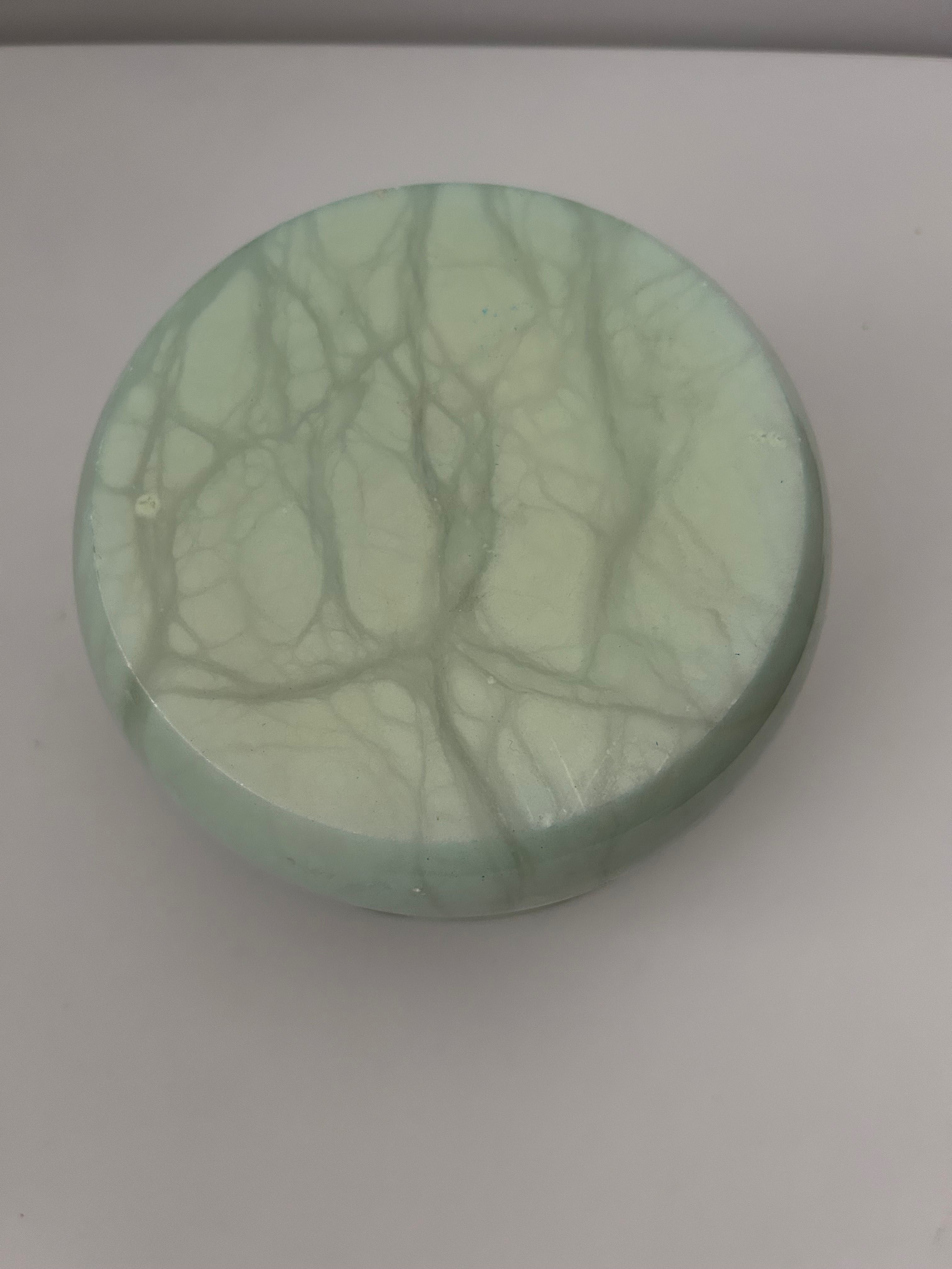 Zabytkowa szkatułka na bizuterię włoski alabaster